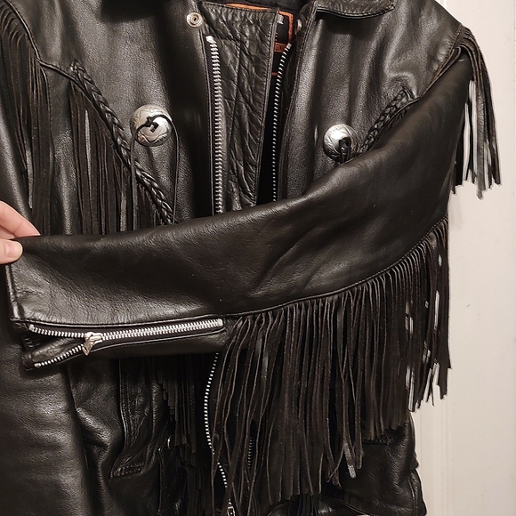 Interstate Fringe Leather Jacket - Picture 6 of 13
